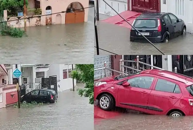 लखनऊ: भारी बारिश के बीच जिलाधिकारी की अपील- घरों से बाहर न निकलें, जारी किए हेल्पलाइन नंबर